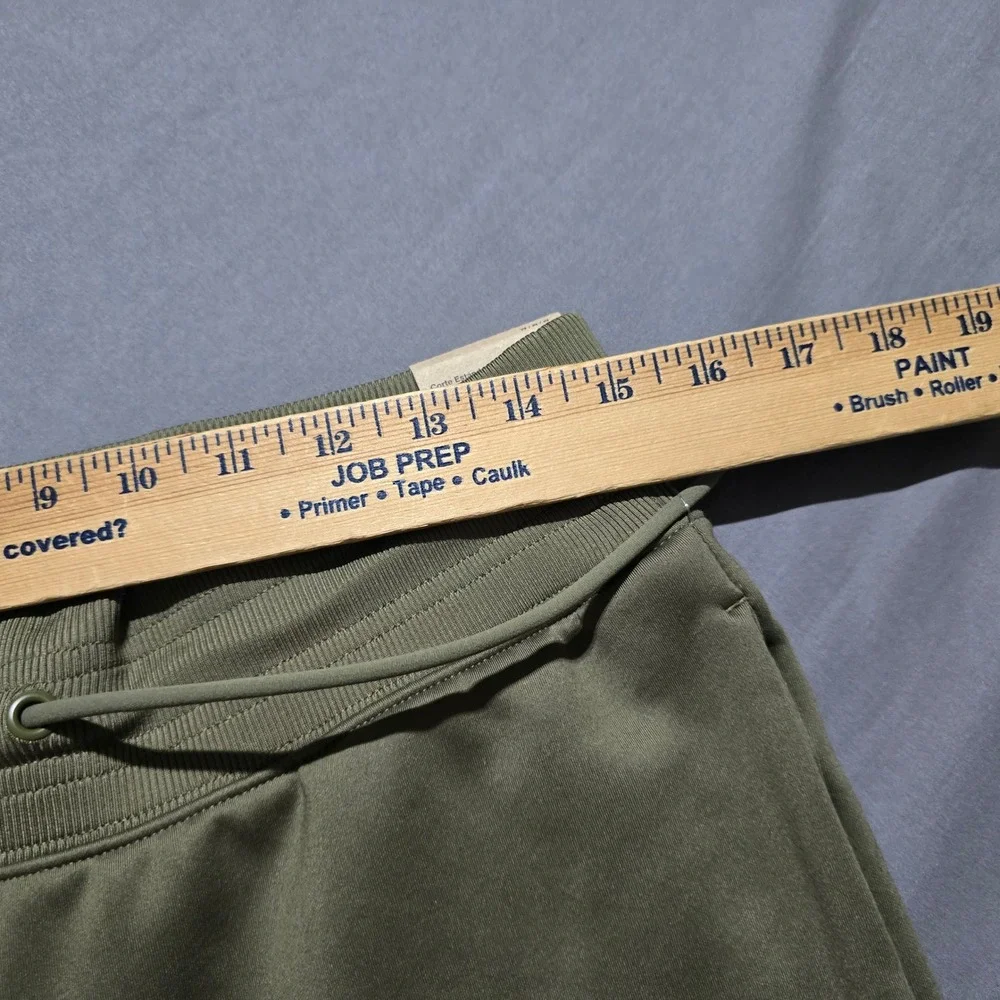 Nike Therma-FIT Joggers Womens Medium Olive Green High Rise 7/8 FB5431-222